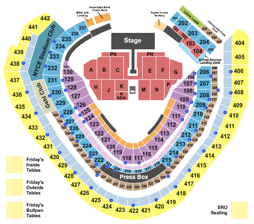 American Family Field Seating Chart: Green Day
