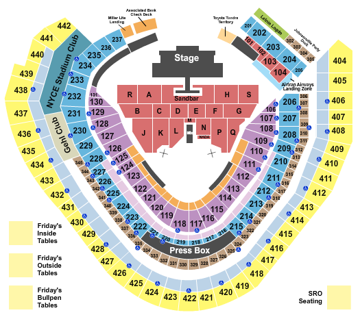 American Family Field Seating Chart: Kenny Chesney 2