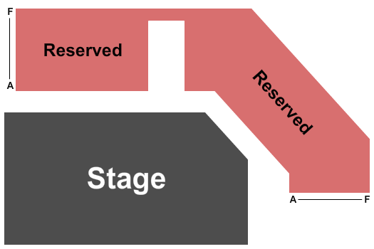 American Stage Seating Chart: Endstage