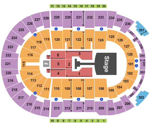 Amica Mutual Pavilion Seating Chart: Jonas Brothers
