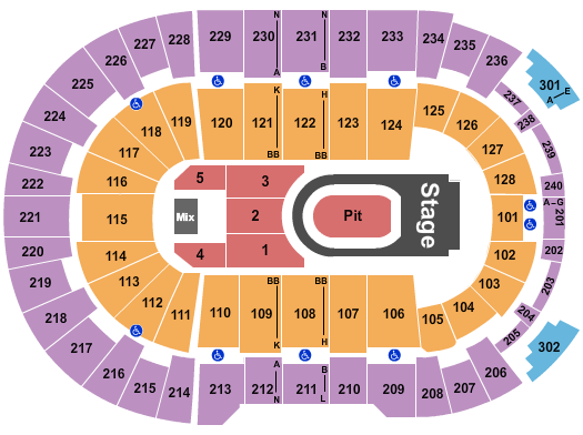 Amica Mutual Pavilion Seating Chart: Kane Brown