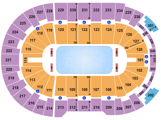 Amica Mutual Pavilion Seating Chart: Ice Show