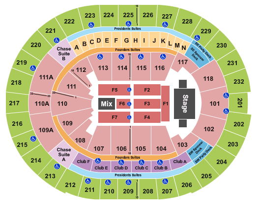 Amway Center Seating Chart Billy Joel