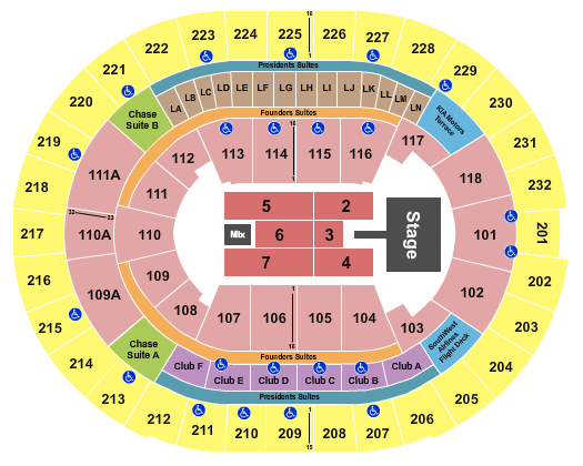 Kia Center Seating Chart: Christian Nodal