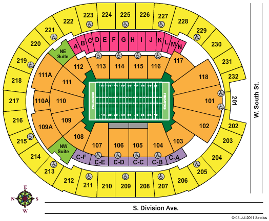 Amway Center Seating Chart