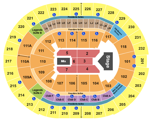 Kia Center Seating Chart: Jelly Roll