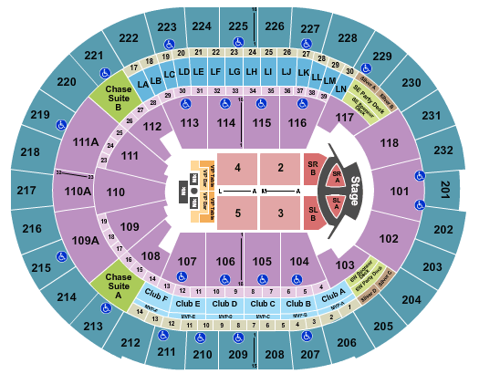 Amway Center Interactive Seating Chart