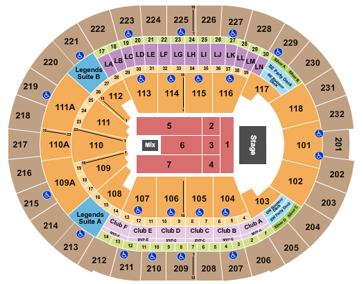 Kia Center Seating Chart: Lil Baby