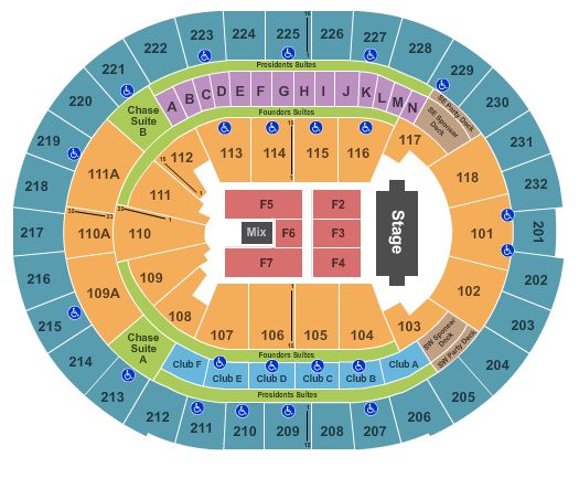 Pepsi Center Seating Chart Trans Siberian Orchestra