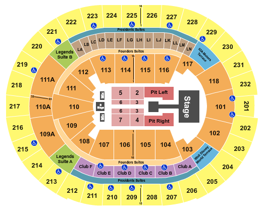 Kia Center Seating Chart: Sombr