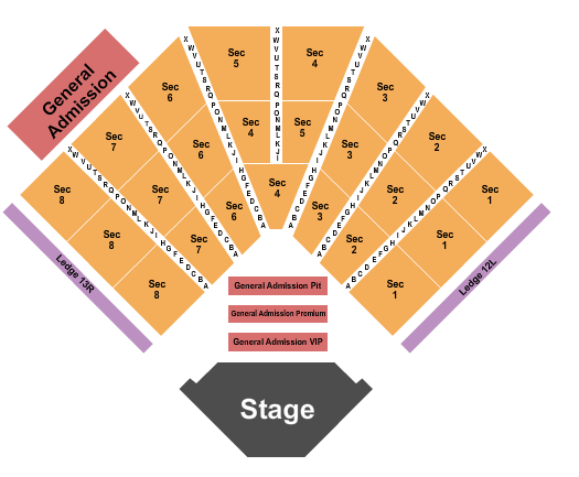 Anderson Music Hall Seating Chart