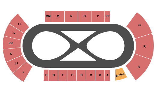 Anderson Speedway Seating Chart: Racing