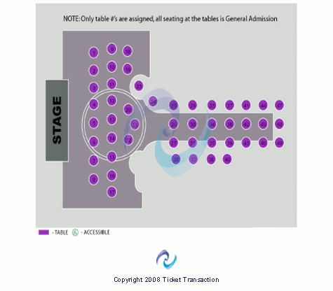 Andiamo Celebrity Showroom Seating Chart