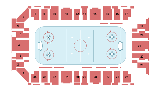 Androscoggin Bank Colisee Seating Chart: Hockey