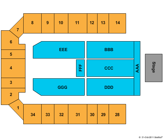 Androscoggin Bank Colisee Seating Chart