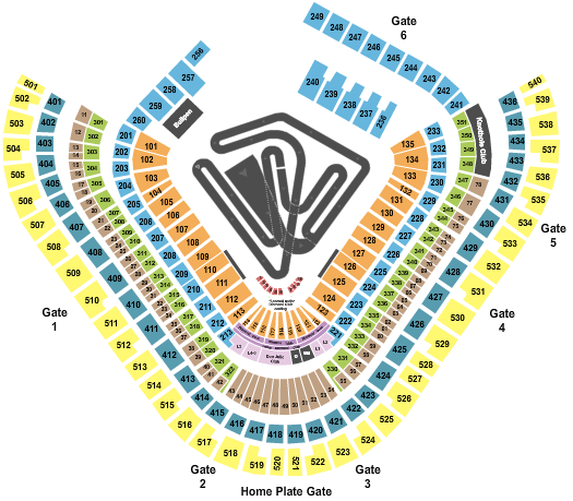 Angel Stadium Seating Chart: AMA Supercross Championship