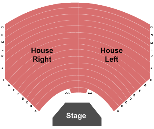 Angus Bowmer Theatre Seating Chart