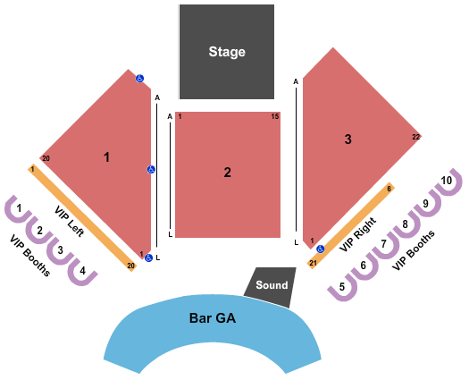 Anthem - Hard Rock Hotel & Casino Seating Chart: Endstage 2