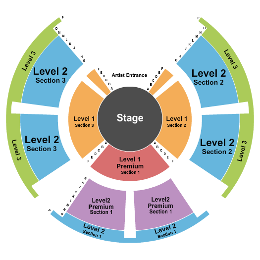 Apache Mall - MN Seating Chart: Paranormal Cirque Static