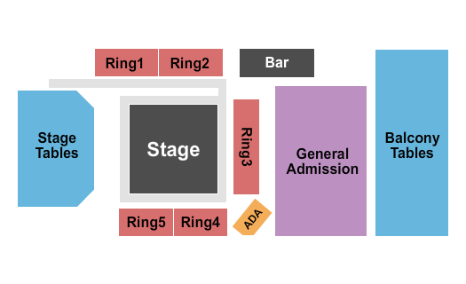 Kings Hall at Apex Art and Culture Center Seating Chart: MMA