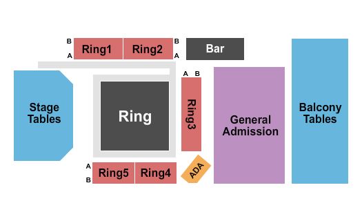 Kings Hall at Apex Art and Culture Center Seating Chart: MMA