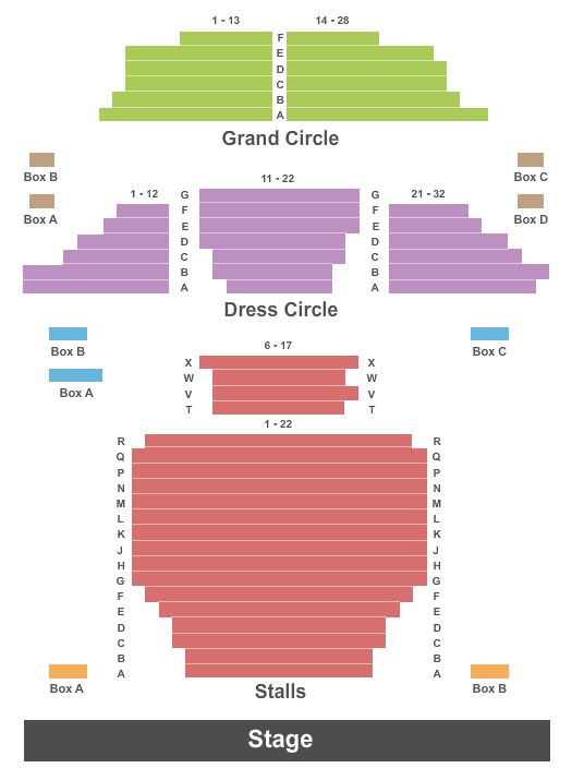 Apollo Theatre Seating Chart