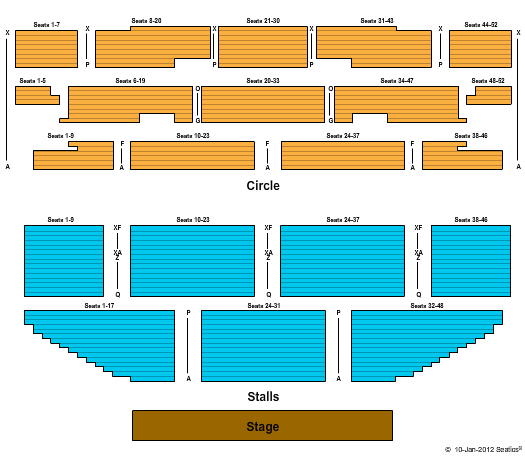 Apollo Victoria Theatre Seating Chart