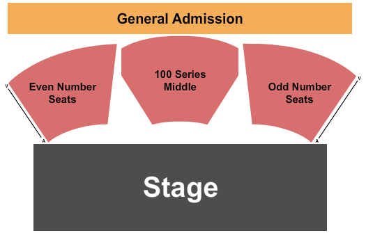 Apopka Amphitheater Seating Chart: Endstage GA
