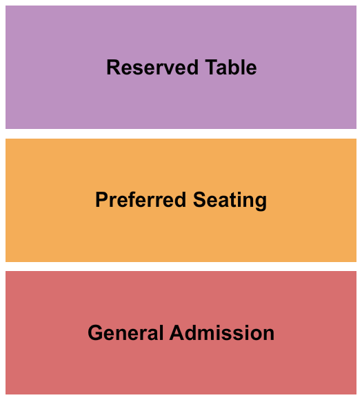 Apopka Amphitheater Seating Chart: GA/Preferred/Table