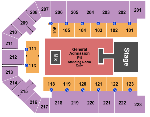 Expo Seating Chart