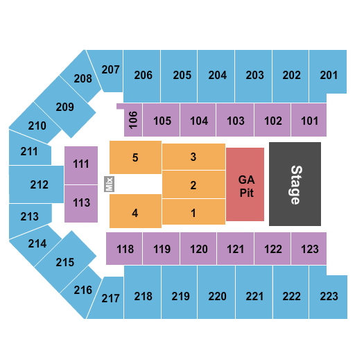 Appalachian Wireless Arena Seating Chart: Hardy