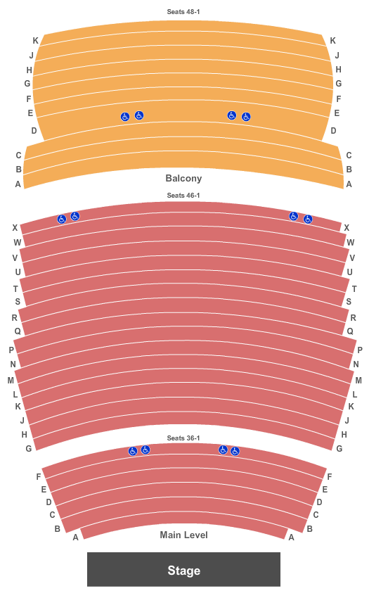 Lewis Auditorium Seating Chart