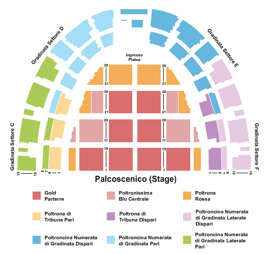 Arena Di Verona Seating Chart