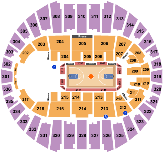 Arizona Veterans Memorial Coliseum Map