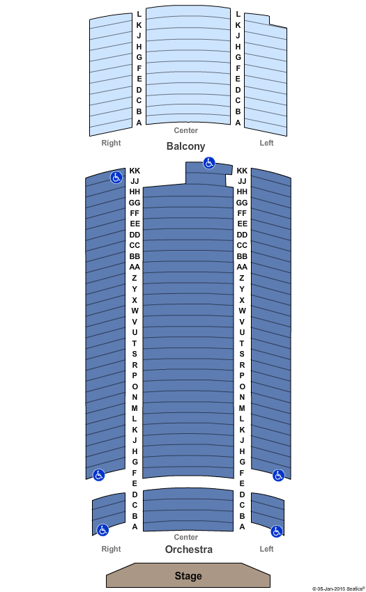 Arlington Music Hall Seating Chart