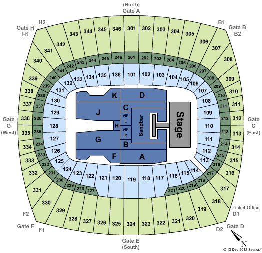 Arrowhead Stadium Seating Chart