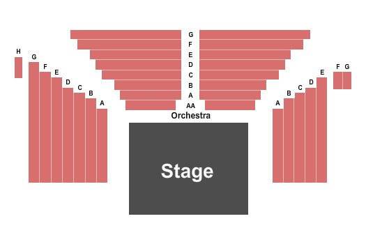 Arthur S. Waldstein Amphitheatre Seating Chart: Endstage