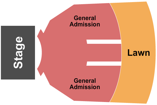Artpark Mainstage Seating Chart: GA/Lawn