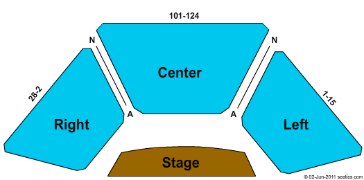 Arvada Center Seating Chart