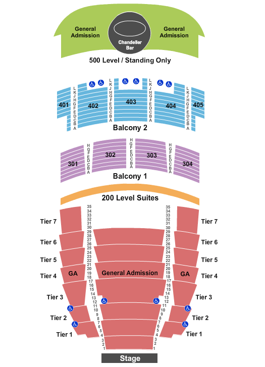 Perot Theater Seating Chart