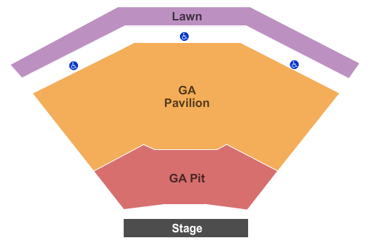Ascend Amphitheater Map
