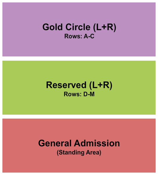 Asheville Yards Amphitheater Seating Chart: Endstage GC
