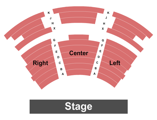 Ashland Theatre - Maplewood Seating Chart: Endstage