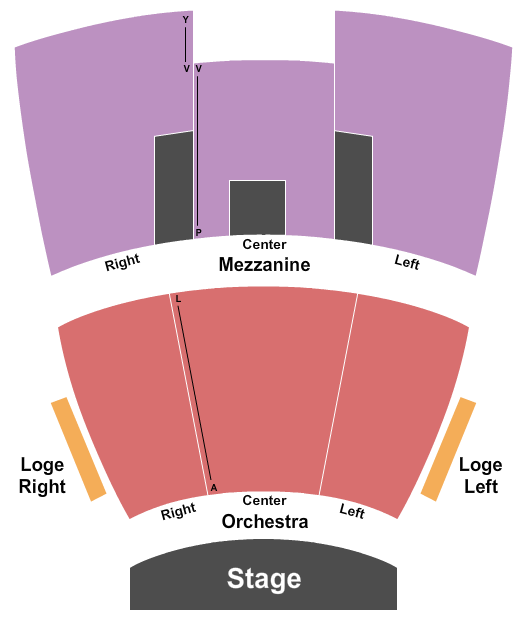 Ashwaubenon Performing Arts Center Seating Chart: End Stage