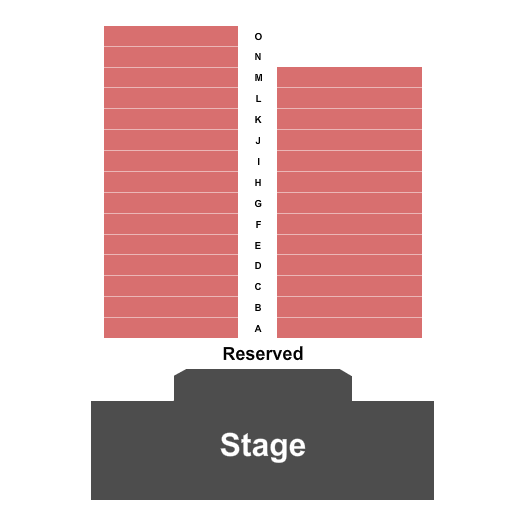 Assembly Kingston Seating Chart: Reserved