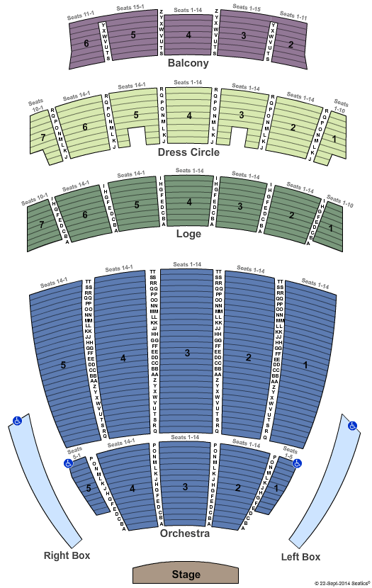 Atlanta Concert Tickets Seating Chart Atlanta Civic Center End Stage