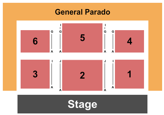 Atlanta Coliseum Seating Chart: Endstage 3