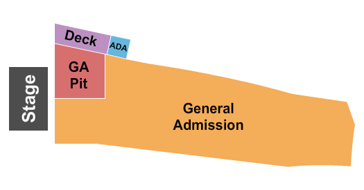 Atlantic City Beach Seating Chart: GA/Pit