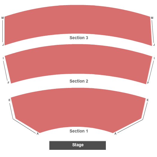 The D Las Vegas Showroom Seating Chart