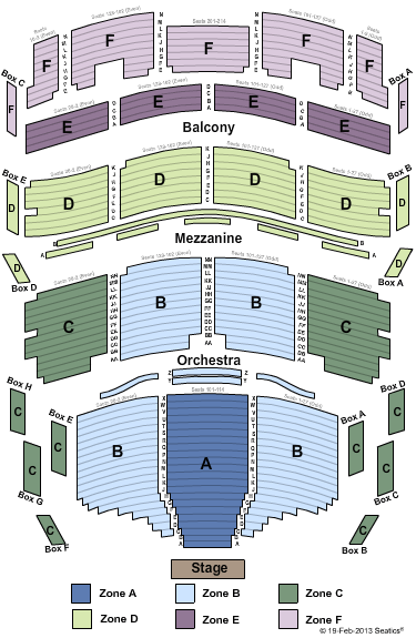 Au-Rene Theater - Broward Ctr For The Perf Arts Seating Chart